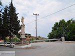Monument in Antissa op de route Sigri-Anaxos