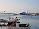 Boot Theofilos in de haven van Mytilini